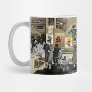 Art Deco Shopping Center Mug